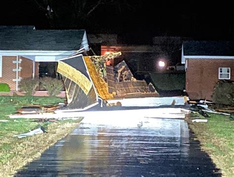 Photo Of Damage From Tornado In Benton Kentucky