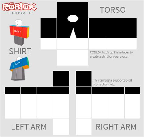 Roblox Shirt Template Png Download