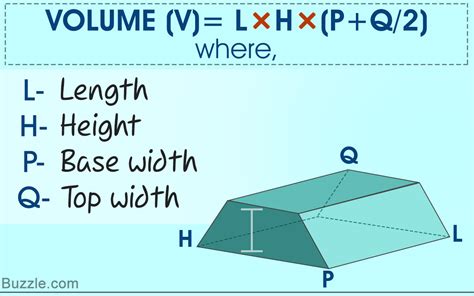 What Is The Formula To Calculate The Volume Of A Trapezoidal Prism