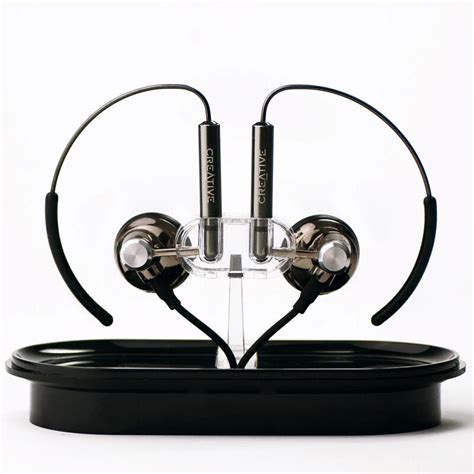 Cool Creative Aurvana Air Headphones In Ear Nickel Titanium Sports Hifi