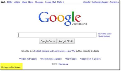 The google logo appears in numerous settings to identify the search engine company. So ändert man das Hintergrundbild der Google-Seite