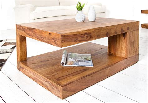 Shiv Shakti Sheesham Wood Coffee Table Center Table Living Room