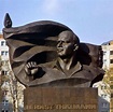 DDR. The Ernst Thälmann monument on the Greifswalder Straße in Berlin ...