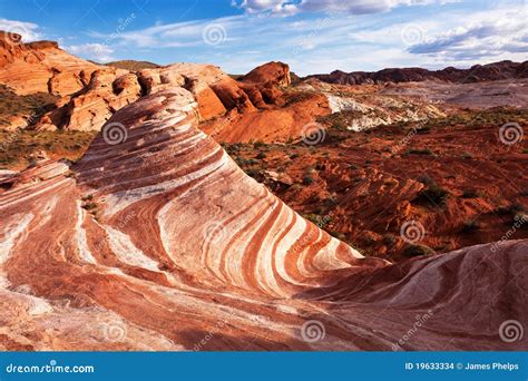Colorful Red Sandstone Rock Formation Stock Photo Image Of Travel