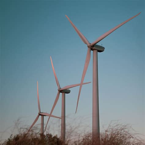 Online Crop Hd Wallpaper Three Gray Windmills Turbine Machine