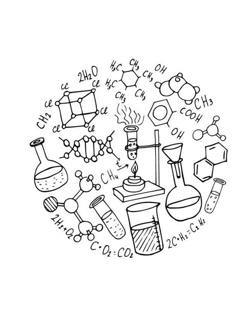 Chemistry Coloring Pages