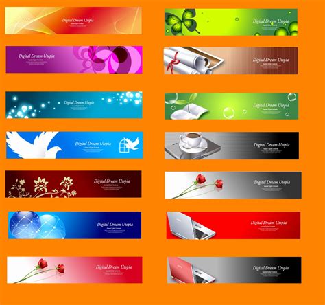 Word Banner Template Free Download The Users Can View The Different