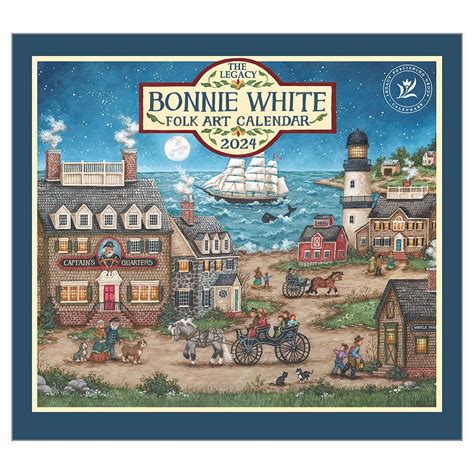 Bonnie White Folk Art 2024 Calendar Legacy And Lang Calendars Uk