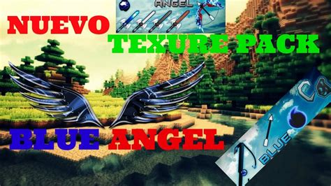 Texture Pack Blue Angel Pvp 18x Minecraft Youtube