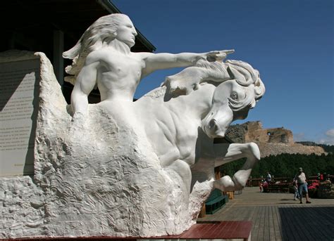Year of the horse infographic. Crazy Horse Memorial, Custer County, South Dakota, United ...
