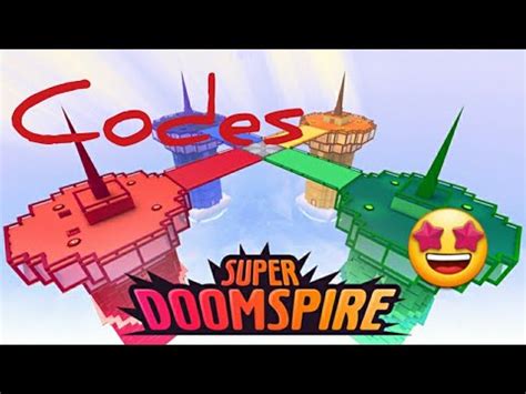 Today here we have added all new and valid super doomspire cheats for you. Super Doomspire Codes! - YouTube