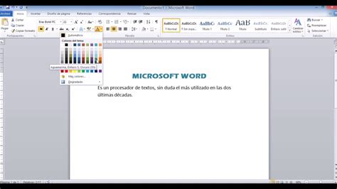 Microsoft Word Tutorial Parte A Youtube