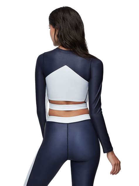 Tr Performance Cut Out Crop Top