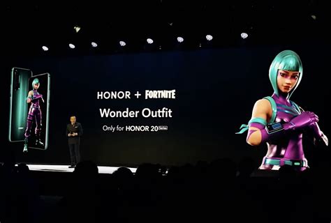 Wonder Outfit Así Es La Nueva Skin Del Honor 20 Y 20 Pro En Fortnite