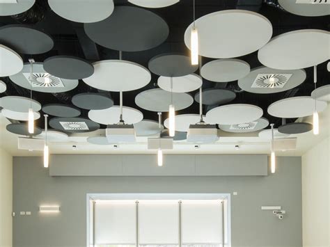 Mineral Acoustic Ceiling Clouds Optima L Canopy By Armstrong With Images