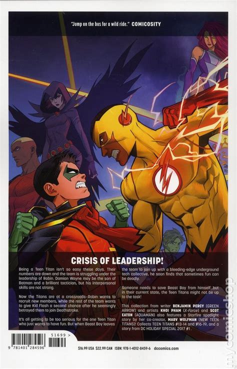 Teen Titans Tpb 2017 2018 Dc Universe Rebirth Comic Books