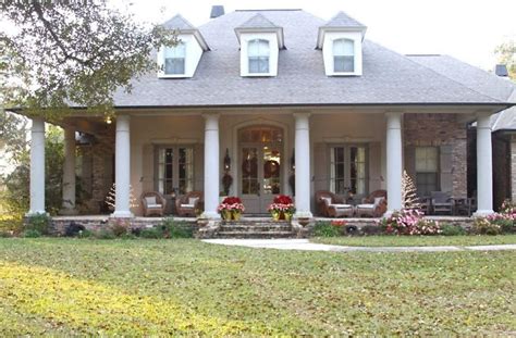 Acadian Style House Plans With Porches Homeplancloud