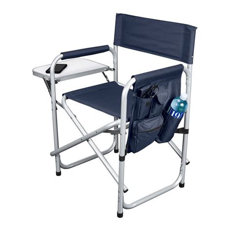 Foldable Aluminum Sports Chair Blue Sport Chair Aluminum Foldables
