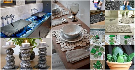 Personalize any surface with stencil decor that fits your style. DIY Unimaginable Stone Craft Home Decor Ideas That Will ...