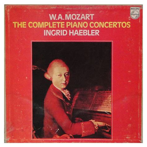 Box W A Mozart The Complete Piano Concertos Ingrid Haebler