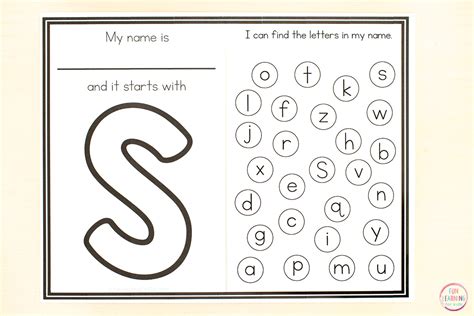 All About Me Name Worksheets Letters In My Name