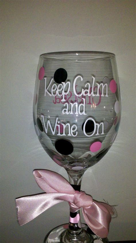 725 Best Images About Vinyl Wine Glasses On Pinterest Sippy Cups Vinyls And Painted Wine Glasses