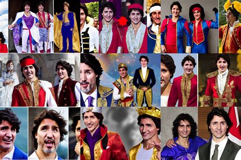 Justin Trudeau Aladdin Costume Controversial Stable Diffusion OpenArt