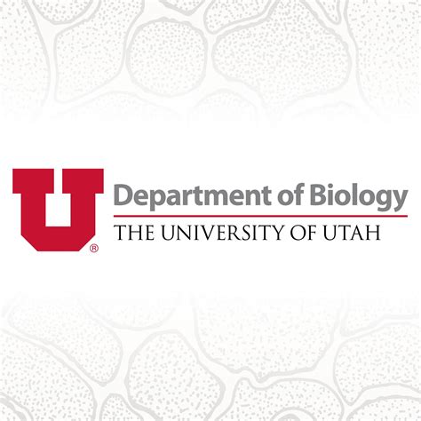 University Of Utah Biology Department Salt Lake City Ut