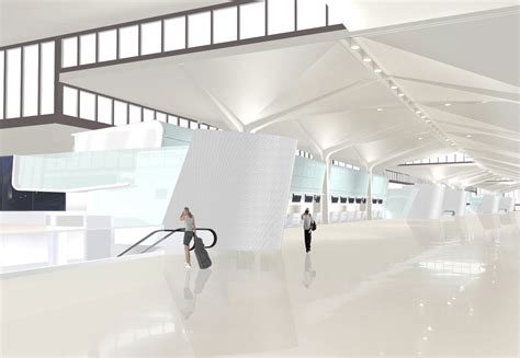 Newark Airport Terminal B Voorsanger Architects Archive