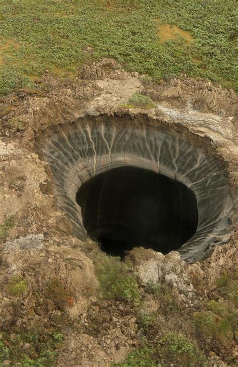 Siberian Sinkholes May Solve Mystery Of Bermuda Triangle