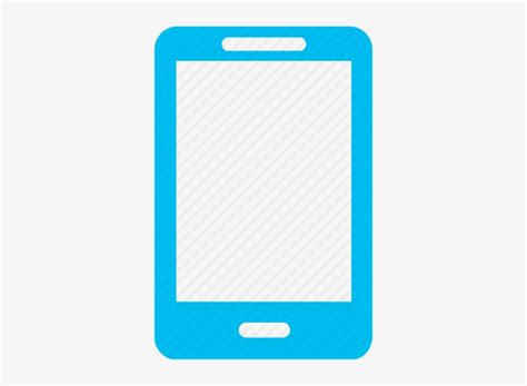 Mobile Phone Icon Blue Transparent Png 342x522 Free Download On Nicepng
