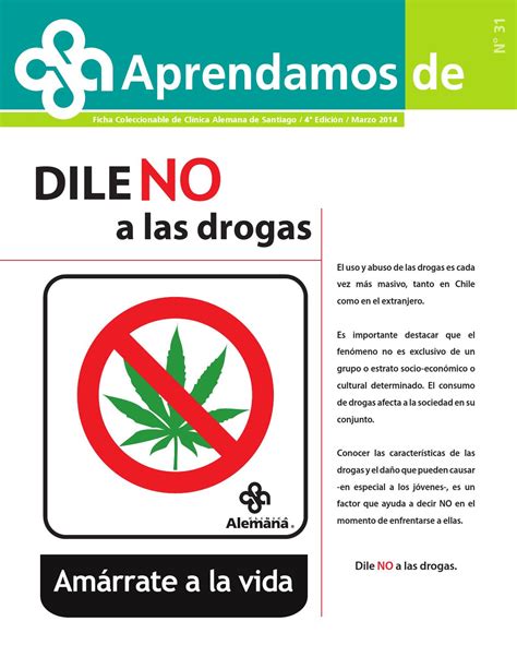 Aprendamos De Drogas By Publicaciones Digitales Clínica Alemana Issuu