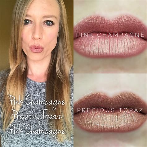 Lipsense Lip Combo X Pink Champagne X Precious Topaz X Pink