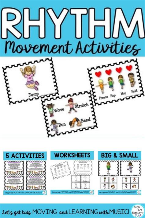 Beat And Rhythm Activities Music And Movement Tools And Toys For