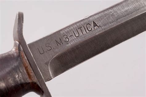 Blade Marked Us M3 Utica Trench Knife