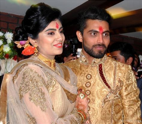 Taking to his twitter handle, he had tweeted, we have named our bundle of joy and little princess nidhyana'. Ravindra Jadeja Wife Reeva Solanki | Super WAGS - Hottest ...