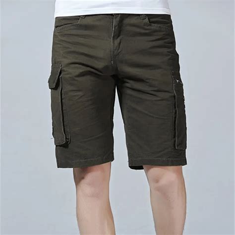 men s baggy zipper multi pocket summer cargo shorts fashion bermuda mens high quality tactical