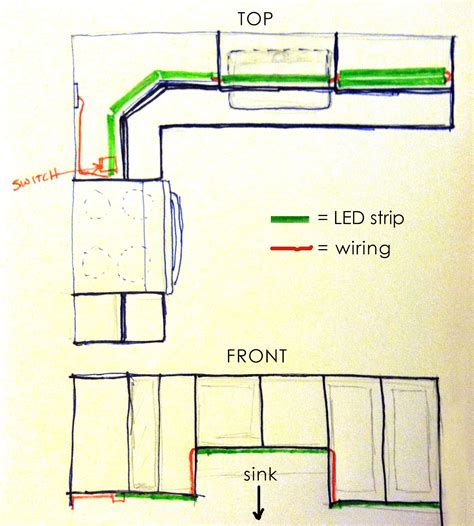 Wiring Under Cabinet Lighting Diagram