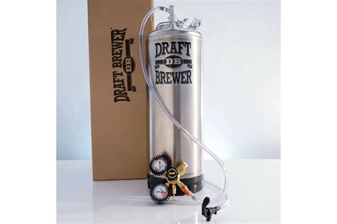 Draft Brewer Single Homebrew Kegging System For Home Brew Beer With