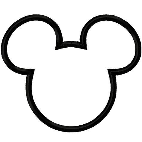 Free Mickey Mouse Face Outline Download Free Mickey Mouse Face Outline