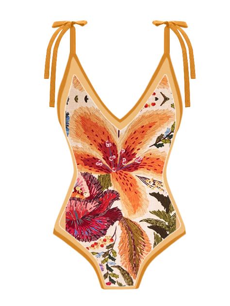 vintage colorblock floral print one piece swimsuit and cover up
