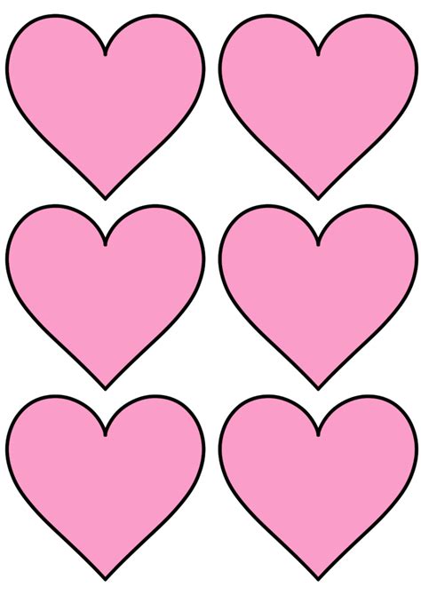 12 Free Printable Heart Templates Cut Outs Freebie Finding Mom