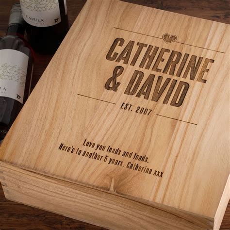 Image Result For Personalised Wooden Box Wooden Wine Boxes Personalised Wooden Box