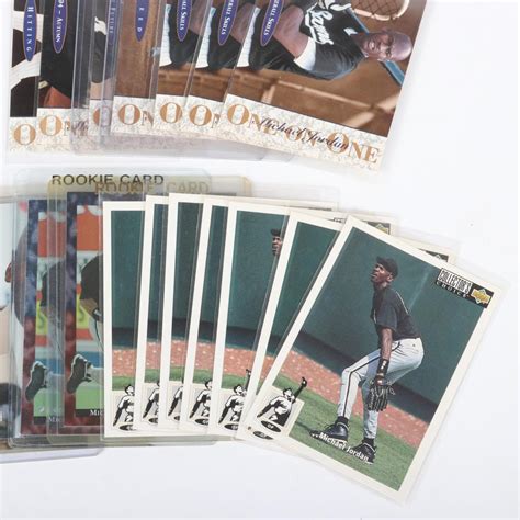 In this guide, we cover the 10 most valuable! Lot - 18 Michael Jordan Upper Deck Baseball Cards