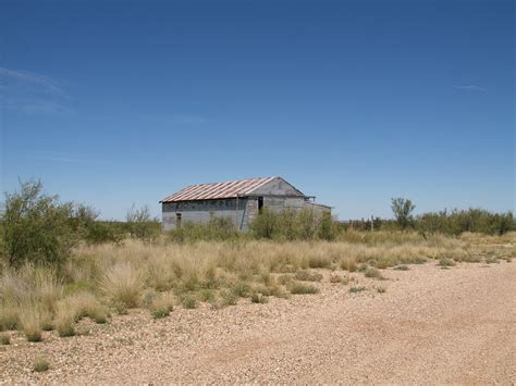 Orla Texas Small Old West Tx Ghost Town In The Desert 2010 Flickr