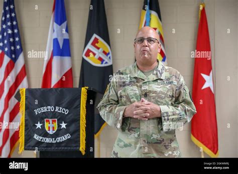 Command Sgt Maj Jorge Otero Of The Puerto Rico Army National Guard