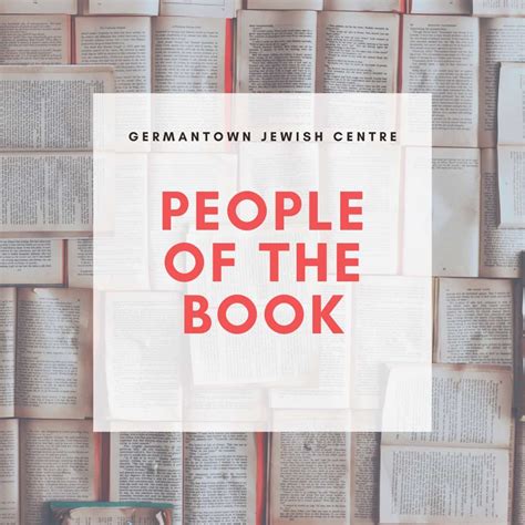 People Of The Book Germantown Jewish Centre