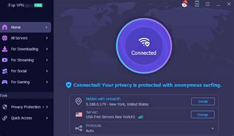 تحميل برنامج الفي بي ان السريع 2024 Itop Vpn للكمبيوتر