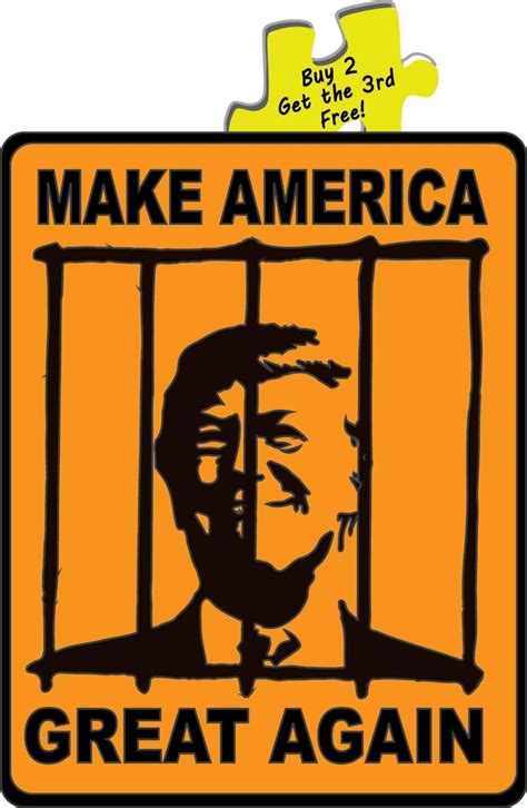 Anti Trump Lock Him Up Make America Great Again Funny Decal Sticker P209 Ebay