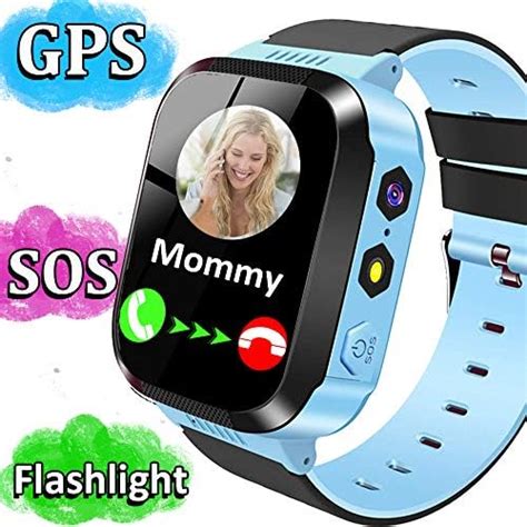 Mikin Kids Smart Phone Watch For Girls Boys Gps Tracker Smartwatch With